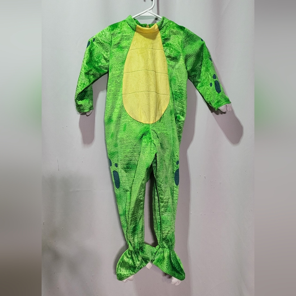 Spooktacular Creations NWOT Unisex Green T-Rex Suit ONLY Costume Size 3T - Picture 2 of 8